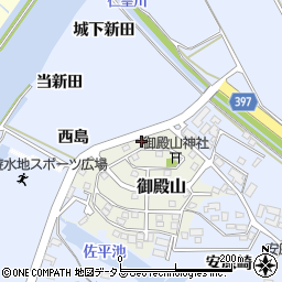 愛知県田原市御殿山24周辺の地図