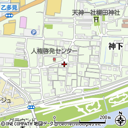 岡山県岡山市中区神下273周辺の地図