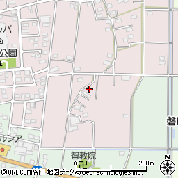 静岡県磐田市川袋1266-2周辺の地図