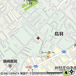兵庫県明石市鳥羽1456周辺の地図
