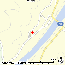 奈良県山辺郡山添村広瀬138周辺の地図