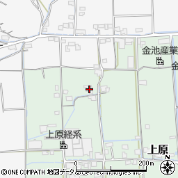 岡山県総社市上原146周辺の地図