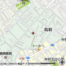 兵庫県明石市鳥羽1455周辺の地図