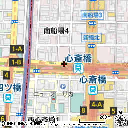 モンサンミッシェルクリスタ長堀店周辺の地図