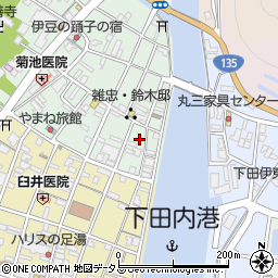静岡県下田市一丁目22-22周辺の地図