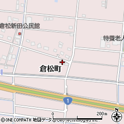 静岡県浜松市中央区倉松町985周辺の地図
