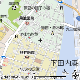 静岡県下田市一丁目20-11周辺の地図