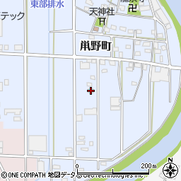静岡県浜松市中央区鼡野町293周辺の地図