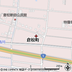 静岡県浜松市中央区倉松町984周辺の地図