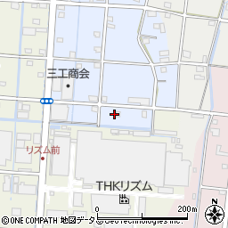 静岡県浜松市中央区下江町740周辺の地図
