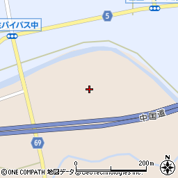 広島県山県郡北広島町丁保余原1387周辺の地図