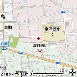 静岡県磐田市川袋1878-1周辺の地図