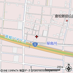 静岡県浜松市中央区倉松町1016周辺の地図