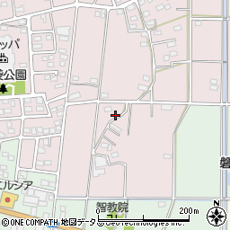 静岡県磐田市川袋1331-1周辺の地図