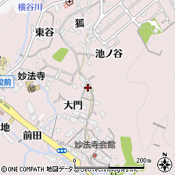 兵庫県神戸市須磨区妙法寺大門792周辺の地図