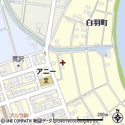 静岡県浜松市中央区白羽町1551周辺の地図