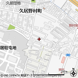 三重県津市久居野村町372-308周辺の地図