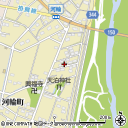 静岡県浜松市中央区河輪町331周辺の地図