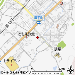 島根県益田市須子町20-54周辺の地図