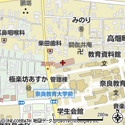 自衛隊奈良地方協力本部周辺の地図
