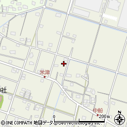 静岡県浜松市中央区米津町1357周辺の地図