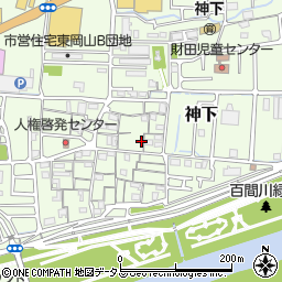 岡山県岡山市中区神下360周辺の地図