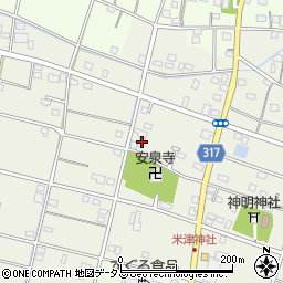 静岡県浜松市中央区米津町1963周辺の地図