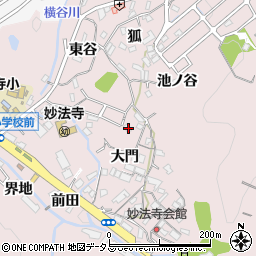 兵庫県神戸市須磨区妙法寺大門791周辺の地図