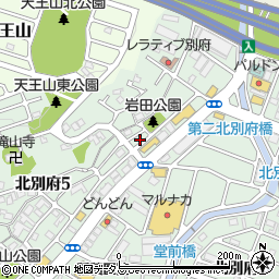 兵庫県神戸市西区北別府5丁目25-11周辺の地図