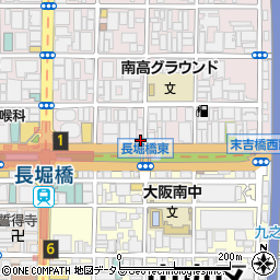 大阪府大阪市中央区南船場1丁目11-7周辺の地図