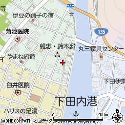 静岡県下田市一丁目22-4周辺の地図