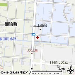 静岡県浜松市中央区下江町605周辺の地図