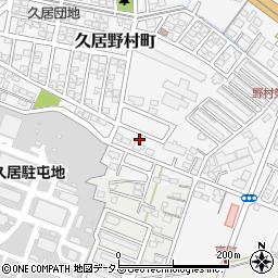 三重県津市久居野村町372-307周辺の地図