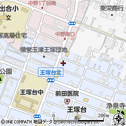 兵庫県神戸市西区王塚台5丁目7周辺の地図