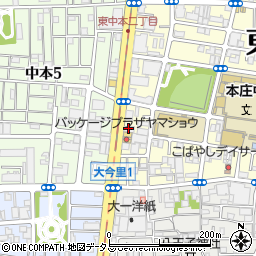ＪＰレジデンス大阪城東周辺の地図