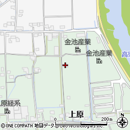 岡山県総社市上原99周辺の地図