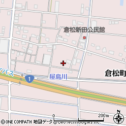静岡県浜松市中央区倉松町1043周辺の地図