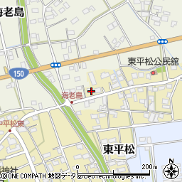 静岡県磐田市東平松121周辺の地図