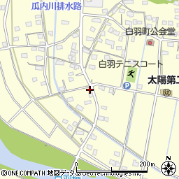 静岡県浜松市中央区白羽町1071周辺の地図