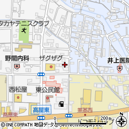 ラ・パルテール高屋弐番館周辺の地図