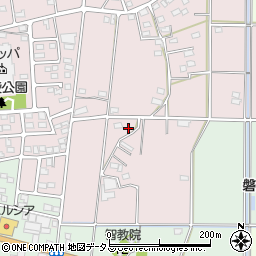 静岡県磐田市川袋1275-1周辺の地図