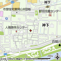 岡山県岡山市中区神下363周辺の地図