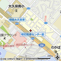 三宮オイル株式会社　明姫大久保給油所周辺の地図
