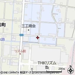 静岡県浜松市中央区下江町611周辺の地図