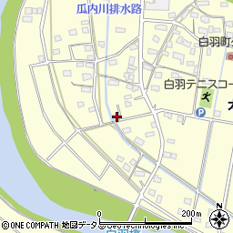 静岡県浜松市中央区白羽町1151周辺の地図