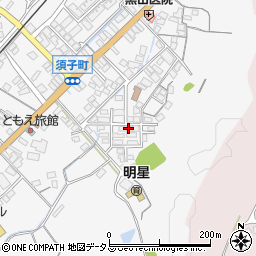 島根県益田市須子町17周辺の地図