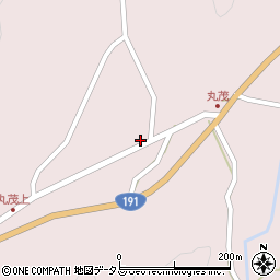 島根県益田市美都町丸茂1182周辺の地図