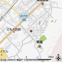 島根県益田市須子町17-17周辺の地図