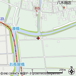 静岡県袋井市湊1308周辺の地図