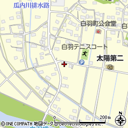 静岡県浜松市中央区白羽町1070周辺の地図